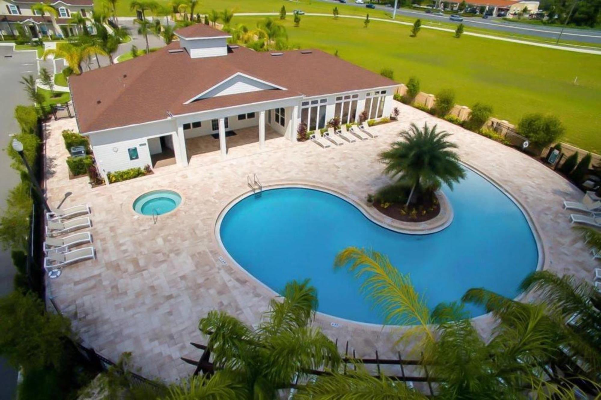 Вилла 4Br Community Pool Across The Street Wl8989 Киссимми Экстерьер фото